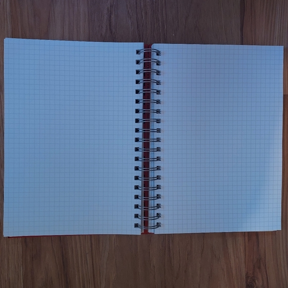 Wire Bound Graph Paper Notebook Macy's Parade Red Cover Unused - Picture 8 of 9